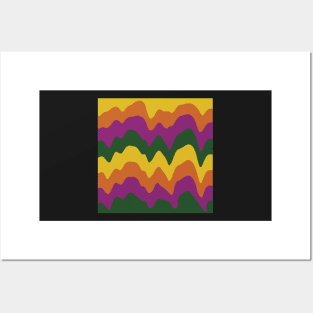 Melting Stripes Posters and Art